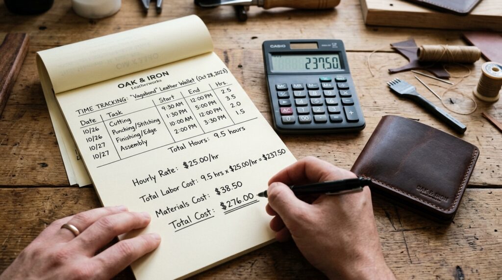 How to Price Your Etsy Products to Actually Make a Profit in 2026 calculator notepad time tracking… 202607221343